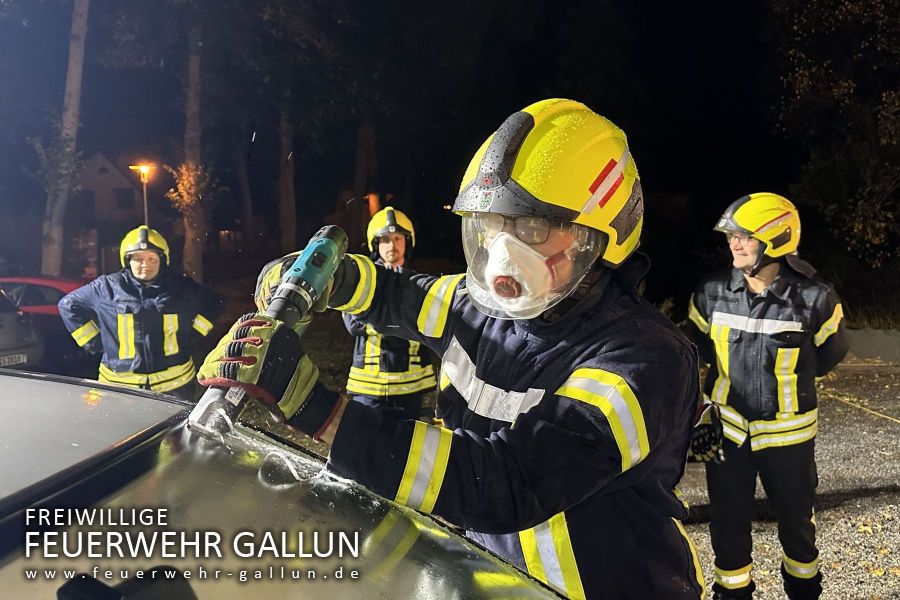 Ausbildung mit der Feuerwehr Mittenwalde